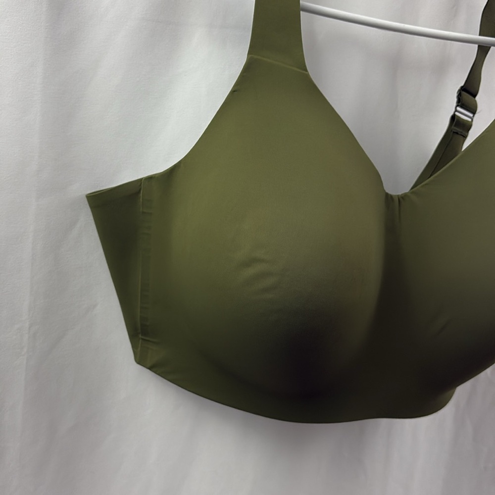Knix Wireless Bra Size XL++ Army Green - Picture 3 of 8